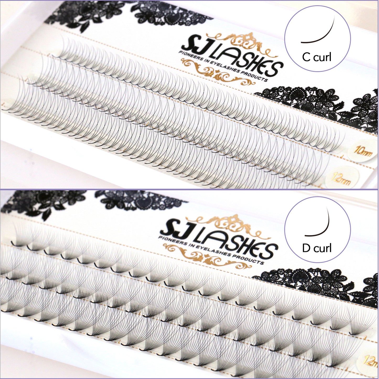 Pre Made Fan Lashes 40D