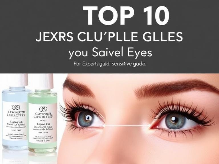 10 Best Lash Cluster Glue for Sensitive Eyes: An Expert Guide