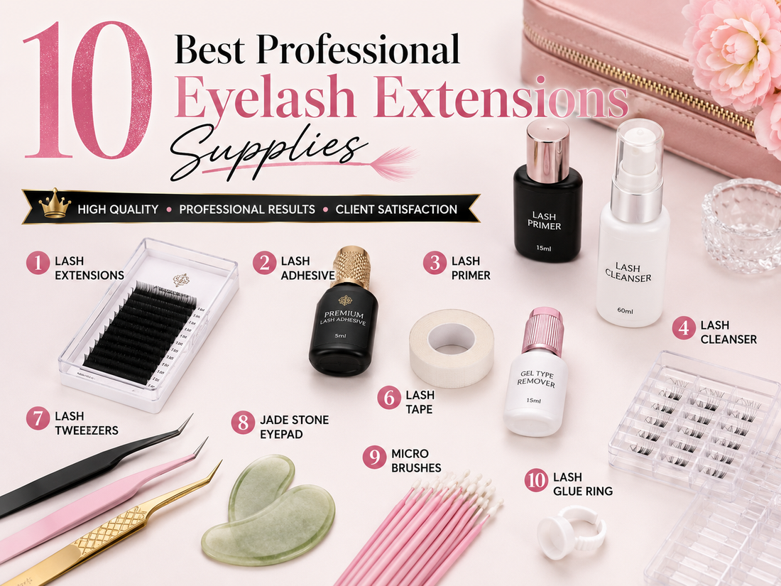 10 Best Professional Eyelash Extensions Supplies: The 2026 Industry Guide