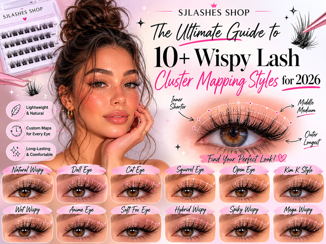 The Ultimate Guide to 10+ Wispy Lash Cluster Mapping Styles for 2026