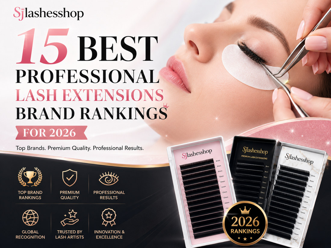 15 Best Professional Lash Extensions Brand Rankings for 2026