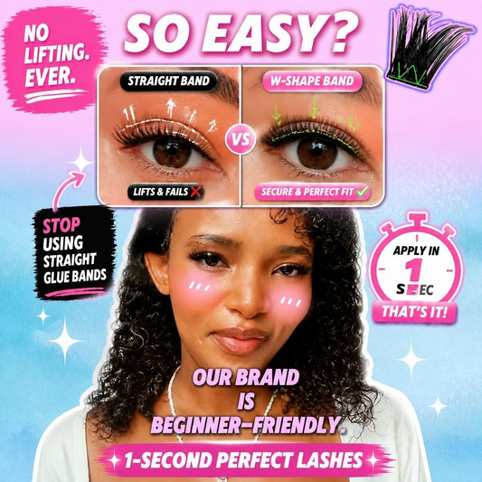 Why Your Self-Adhesive Lashes Keep Falling Off (And The "W-Band" Fix): The Ultimate 2026 Beginner's Guide