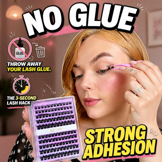 Say Goodbye to Messy Glue! Why W-Band Pre-Glued Lashes Are the Ultimate Game-Changer