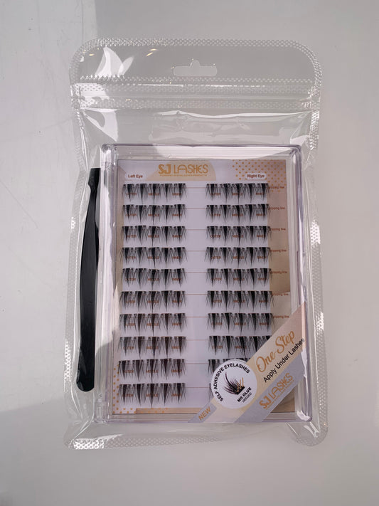 Discover Our Revolutionary Inverted-Grip Press On Cluster Lashes