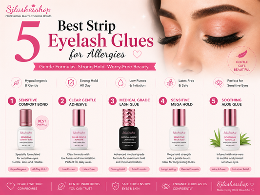 5 Best Strip Eyelash Glues for Allergies: An Expert Formulator's Guide