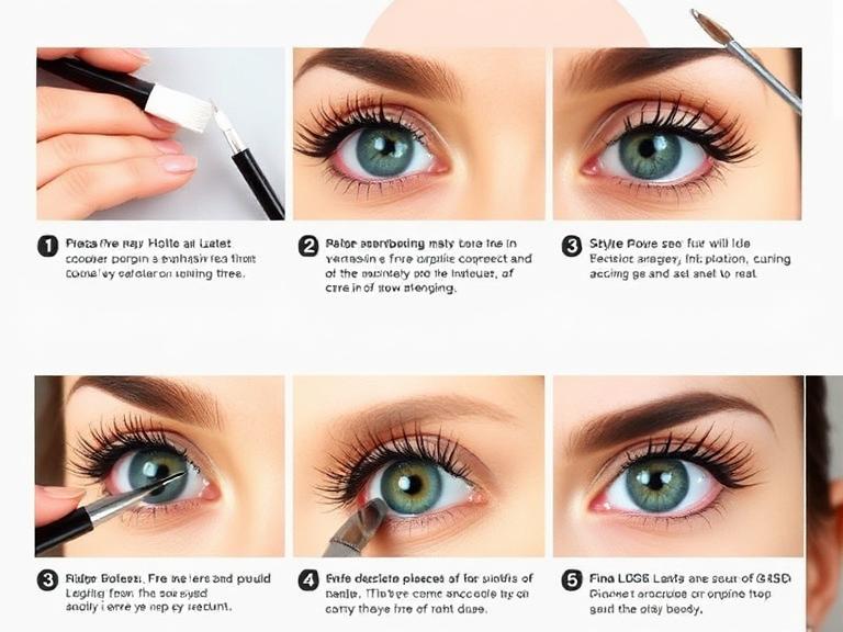5 Essential Steps to Wear Fake Eyelashes with Blepharitis