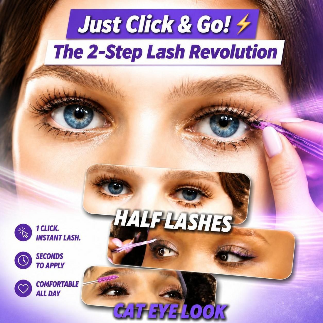 magnetic lash tutorial waterproof hold demonstration beginner guide