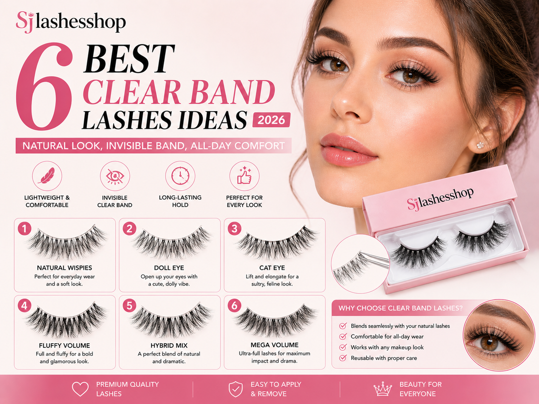 6 Best Clear Band Lashes Ideas 2026: An Expert Industry Guide