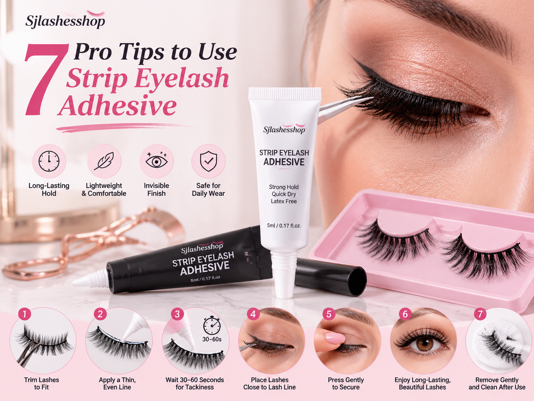 7 Pro Tips to Use Strip Eyelash Adhesive: An Expert Industry Guide
