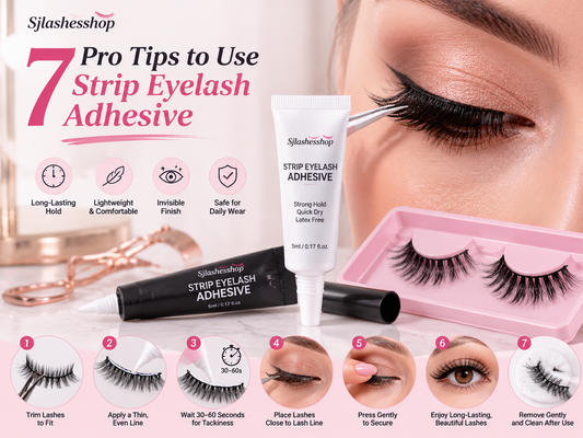 7 Pro Tips to Use Strip Eyelash Adhesive: An Expert Industry Guide