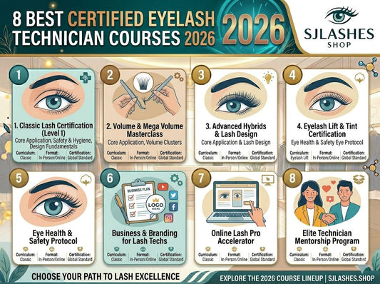 8 Best Certified eyelash technician course 2026