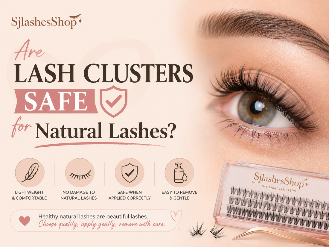 Are Lash Clusters Safe for Natural Lashes?