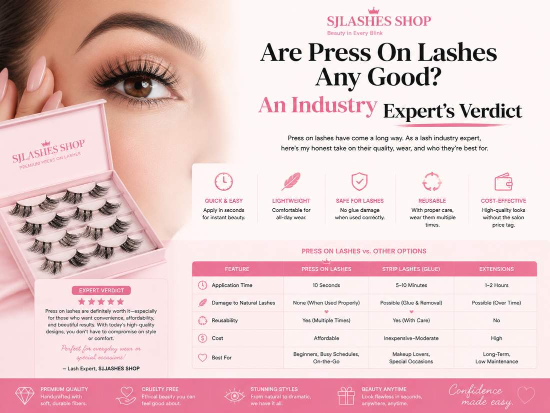 Are Press On Lashes Any Good? An Industry Expert's Verdict