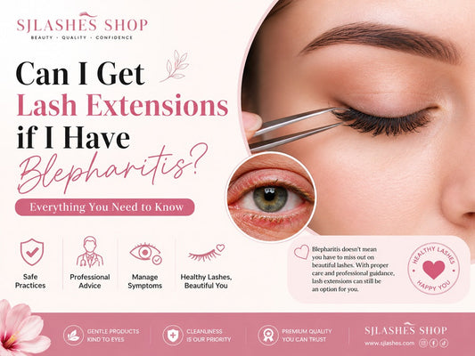 Can I Get Lash Extensions if I Have Blepharitis? An Expert Industry Guide