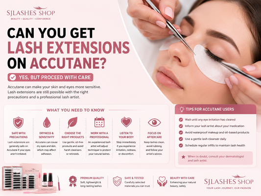 Can You Get Lash Extensions on Accutane? The Complete Expert Guide