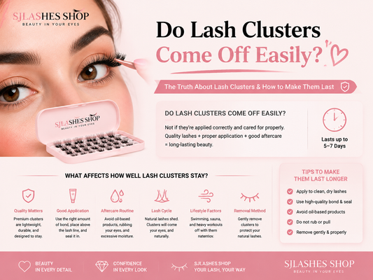 Do Lash Clusters Come Off Easily? The 2026 Expert Truth