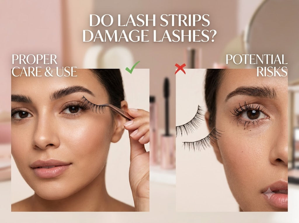 Do Lash Strips Damage Lashes? The Expert Guide