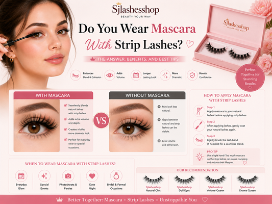 Do You Wear Mascara With Strip Lashes? A Professional Guide