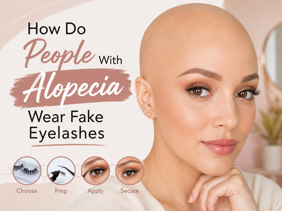 How Do People With Alopecia Wear Fake Eyelashes? An Expert Application Guide