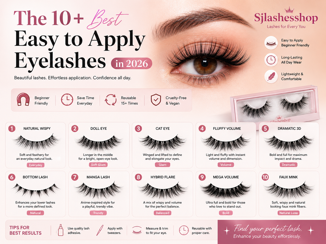 The 10+ Best Easy to Apply Eyelashes in 2026: An Expert Industry Guide
