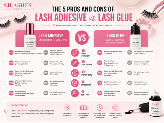 The 5 Pros and Cons of Lash Adhesive vs. Lash Glue: An Expert Guide