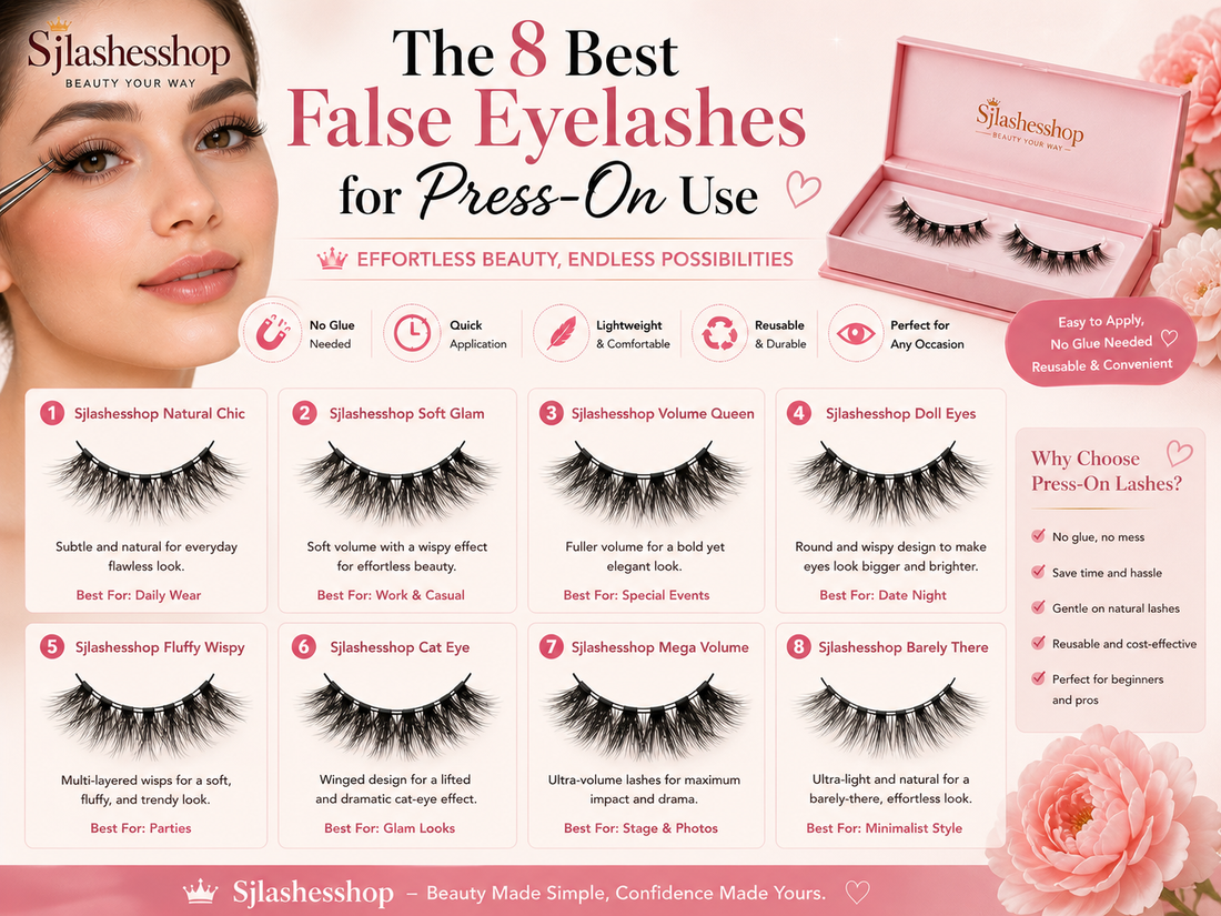The 8 Best False Eyelashes for Press-On Use