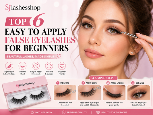 Top 6 Easy to Apply False Eyelashes for Beginners: An Expert Guide