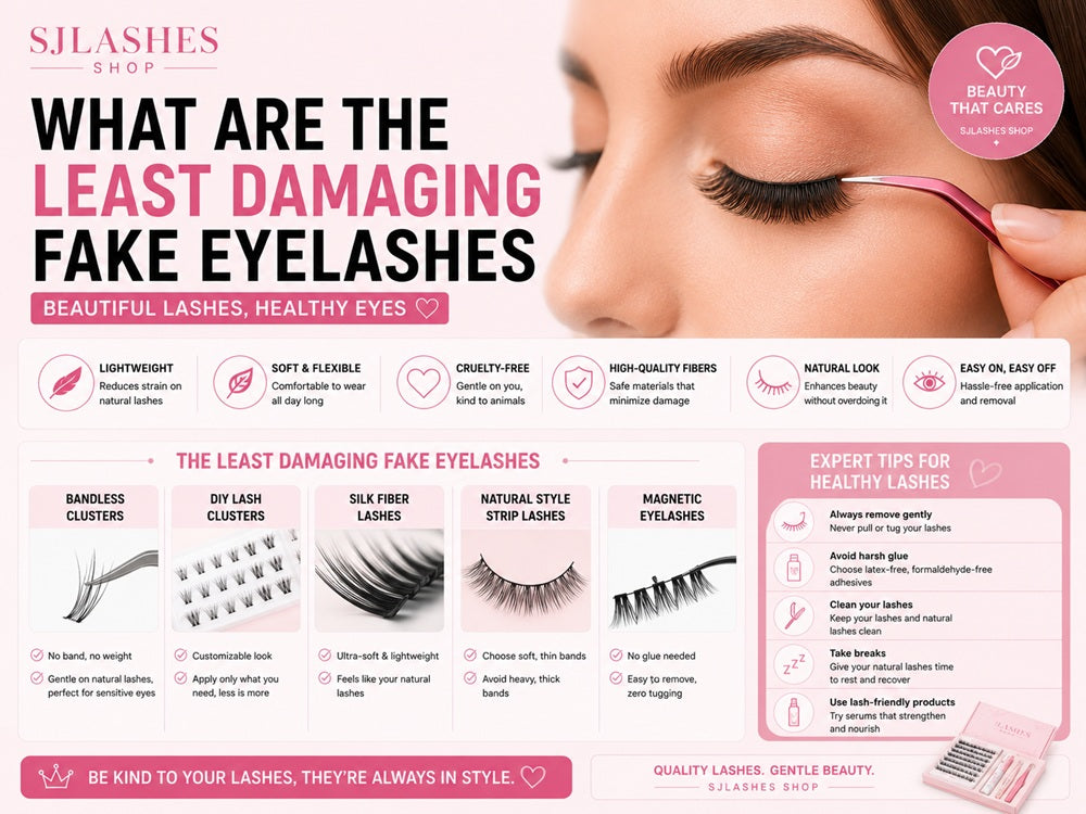 What Are the Least Damaging Fake Eyelashes?