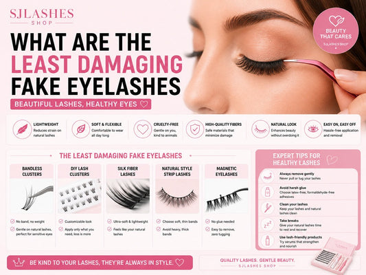 What Are the Least Damaging Fake Eyelashes?