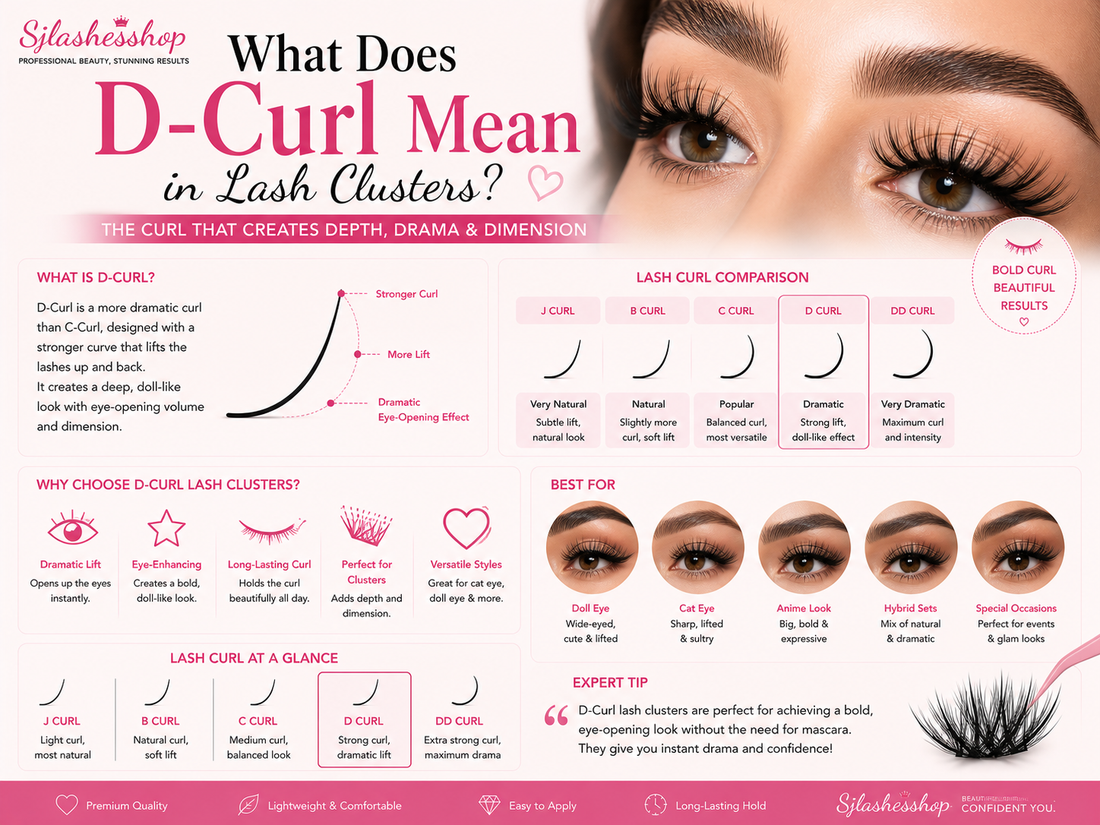 What Does D-Curl Mean in Lash Clusters? An Expert Lash Technician's Guide