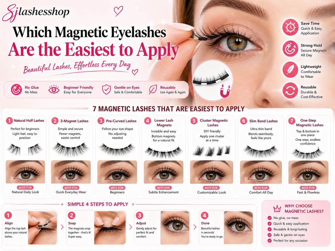 Which Magnetic Eyelashes Are the Easiest to Apply? The Definitive Lash Artist Guide