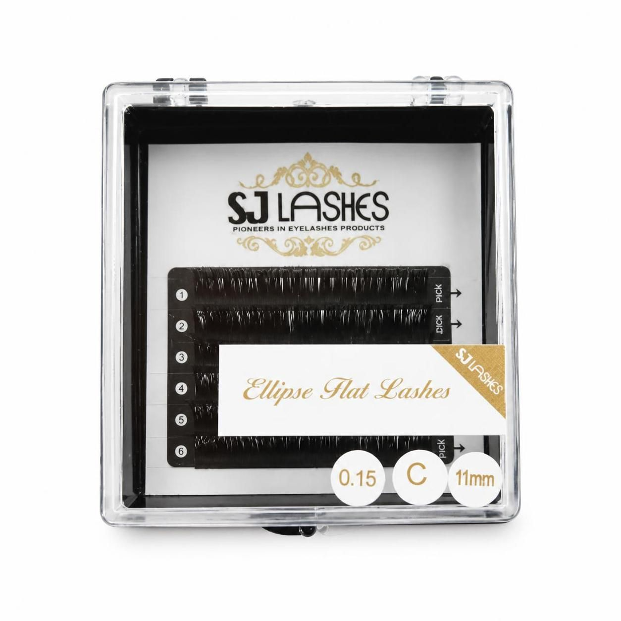 Featherlight Ellipse Flat Eyelash Extensions