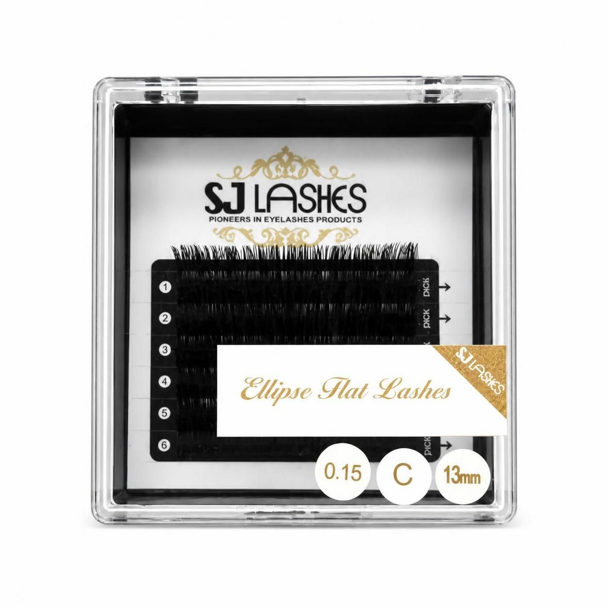 Featherlight Ellipse Flat Eyelash Extensions