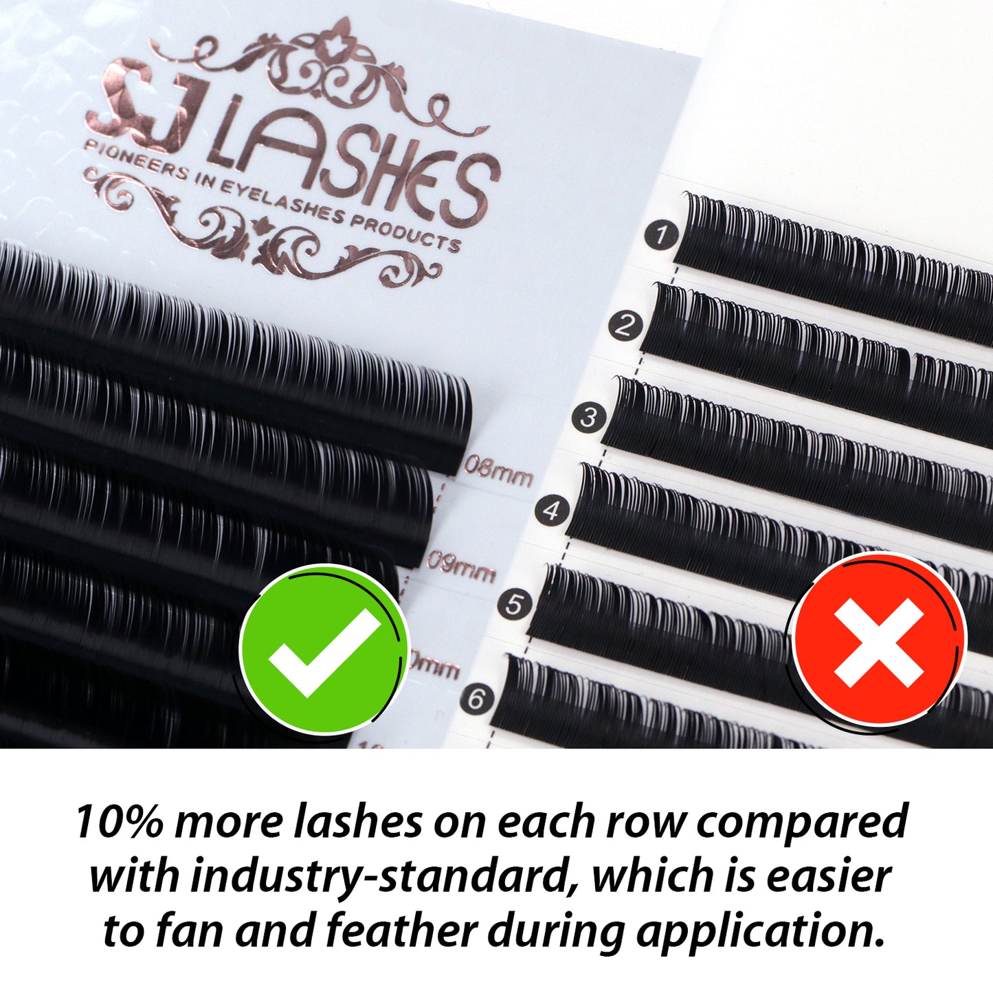 Individual Lashes D 15