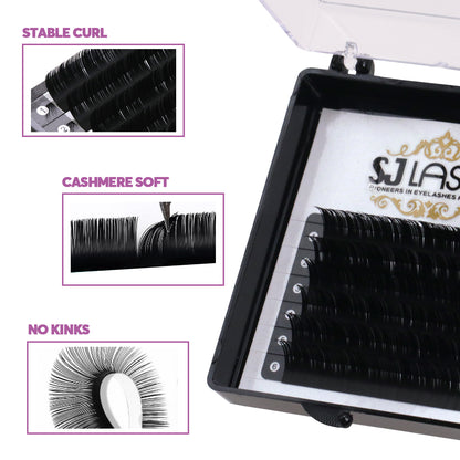 Featherlight Ellipse Flat Eyelash Extensions
