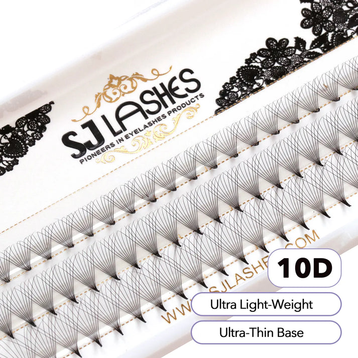 1. 10D Short Stem Wide Fan Lashes (0.07mm) – The Extreme Fullness Workhorse