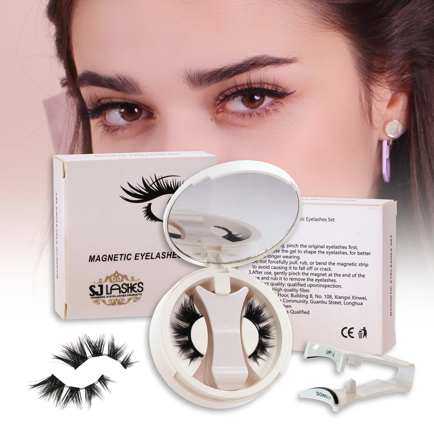 Kit de cílios magnéticos Sing-Pair nº 07