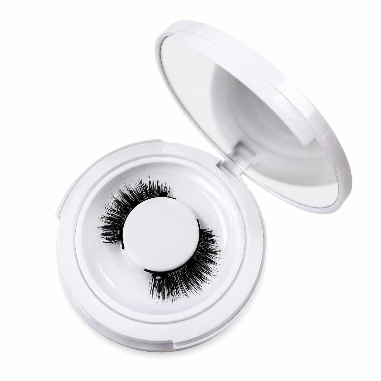 Two-Pair Magnetic Lashes Kit #Fluttery Wispy Magnetic Sandwich Lashes (Factory Direct)