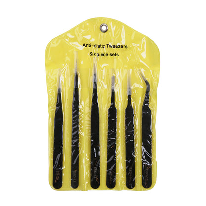 Anti-static Tweezers 6-Piece Set