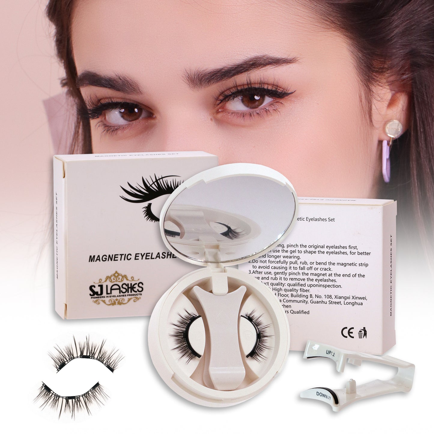 Sing-Pair Magnetic Lashes Kit #03