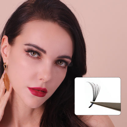 Premium Spiky Premade Volume Lash Fans Wispy Eyelash Extensions 3D 5D 7D 9D Mixed Lengths D Curl 0.07mm Ultra Lightweight Pro Silk Lashes