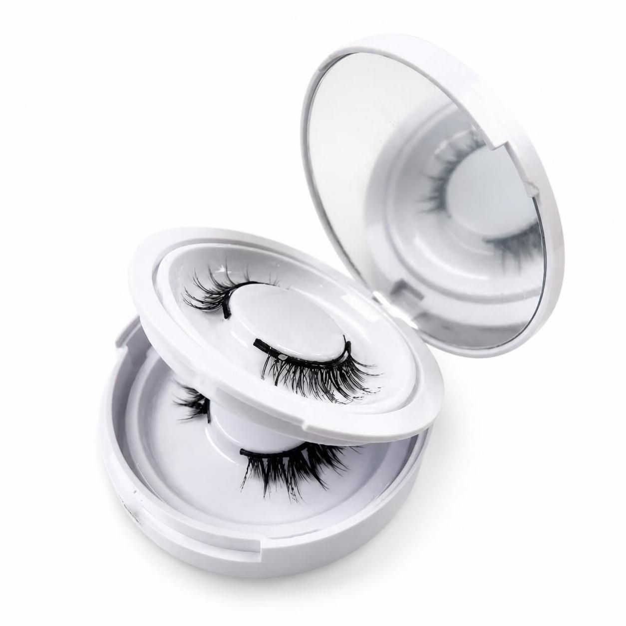 Two-Pair Magnetic Lashes Kit #Trendy Manga Magnetic Sandwich Lashes (Factory Direct)