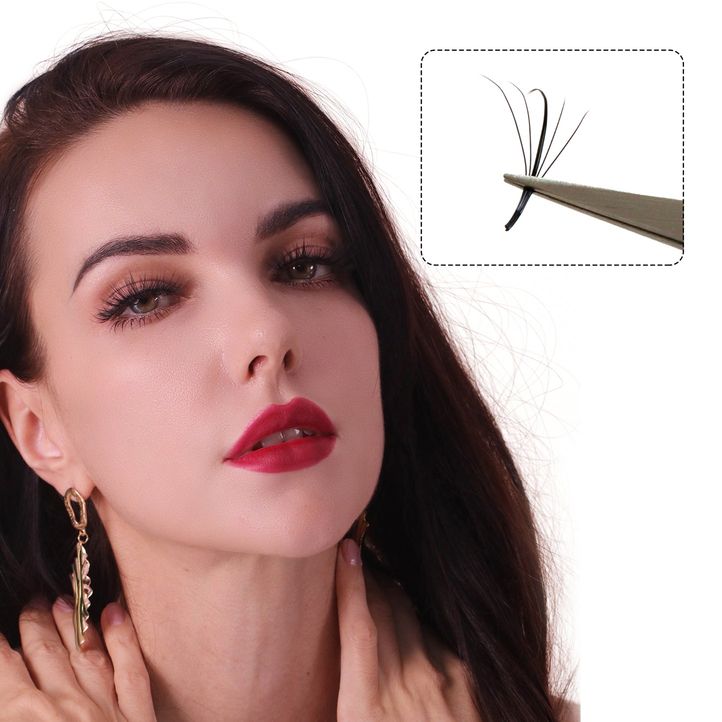 Premium Spiky Premade Volume Lash Fans Wispy Eyelash Extensions 3D 5D 7D 9D Mixed Lengths D Curl 0.07mm Ultra Lightweight Pro Silk Lashes