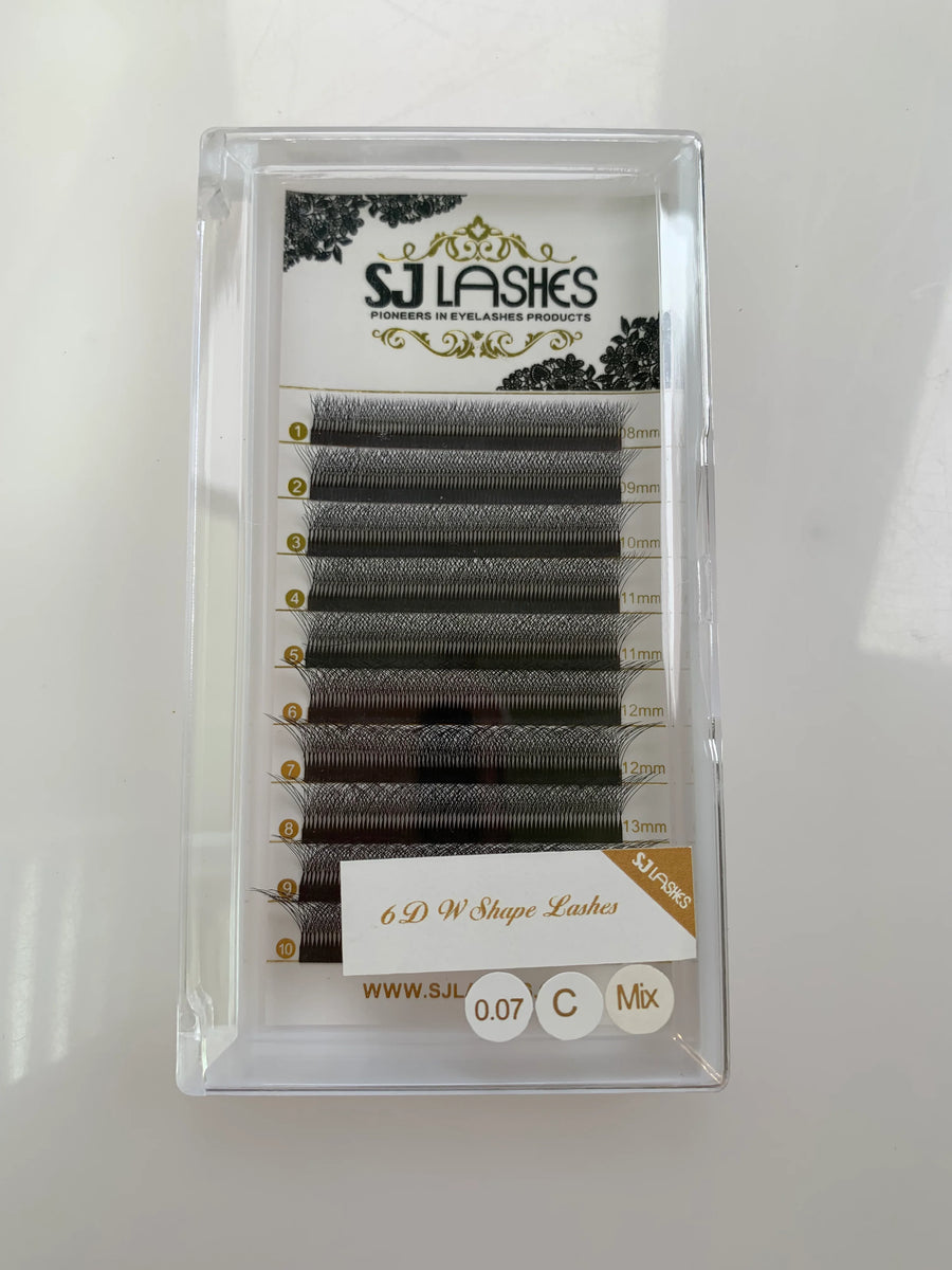 6D Clover W-Lashes