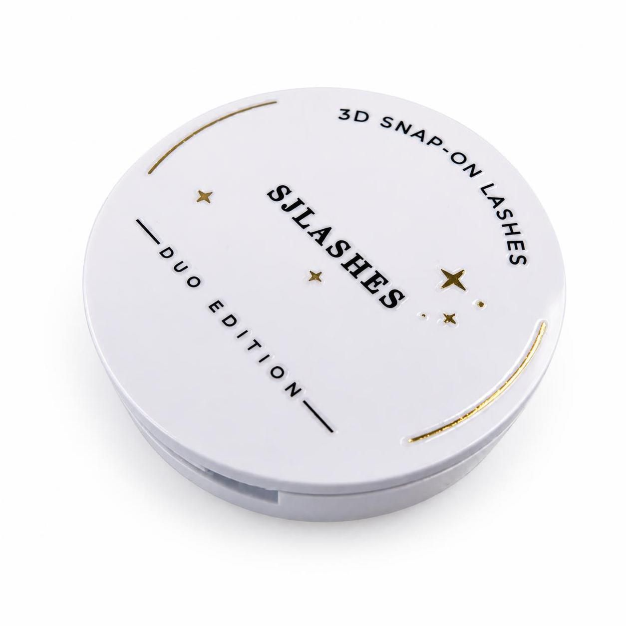 Two-Pair Magnetic Lashes Kit #Fluttery Wispy Magnetic Sandwich Lashes (Factory Direct)