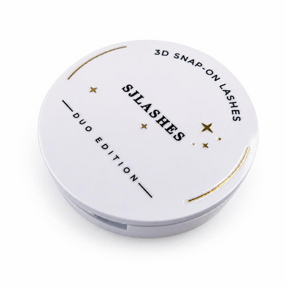 Two-Pair Magnetic Lashes Kit #Fluttery Wispy Magnetic Sandwich Lashes (Factory Direct)