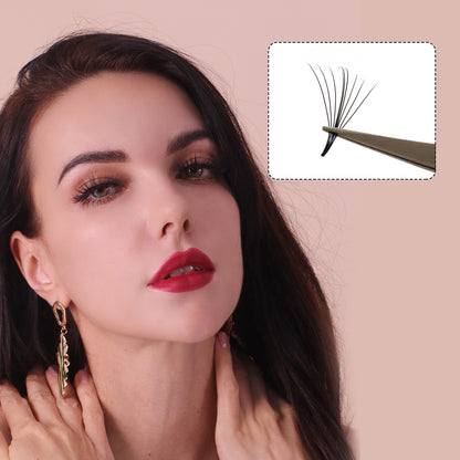 Premium Spiky Premade Volume Lash Fans Wispy Eyelash Extensions 3D 5D 7D 9D Mixed Lengths D Curl 0.07mm Ultra Lightweight Pro Silk Lashes