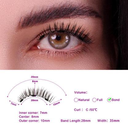 Sing-Pair Magnetic Lashes Kit #07