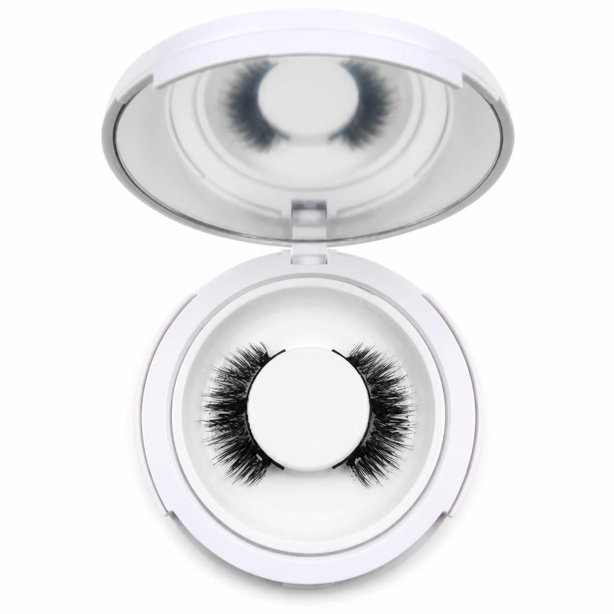 Two-Pair Magnetic Lashes Kit #Fluttery Wispy Magnetic Sandwich Lashes (Factory Direct)
