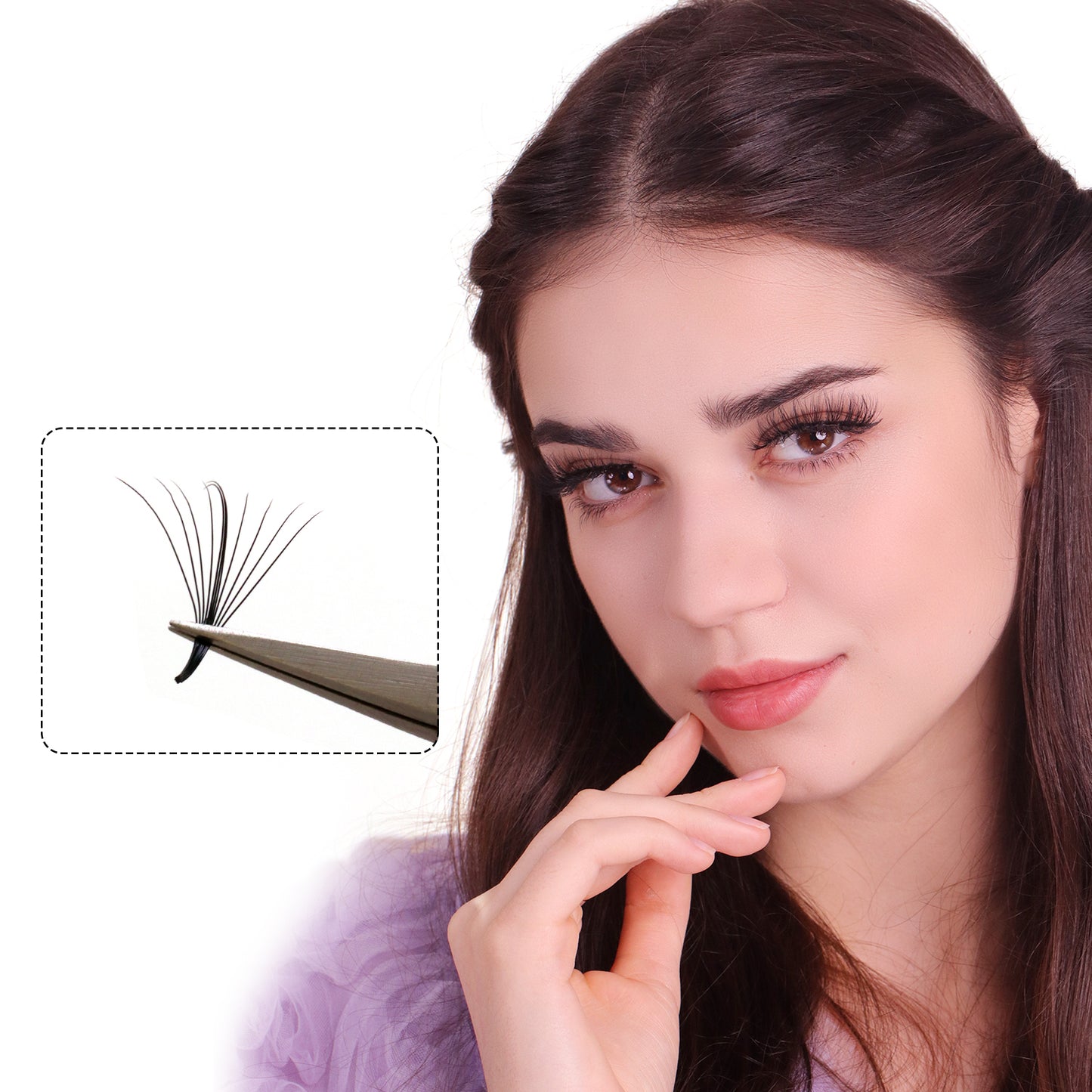 Premium Spiky Premade Volume Lash Fans Wispy Eyelash Extensions 3D 5D 7D 9D Mixed Lengths D Curl 0.07mm Ultra Lightweight Pro Silk Lashes